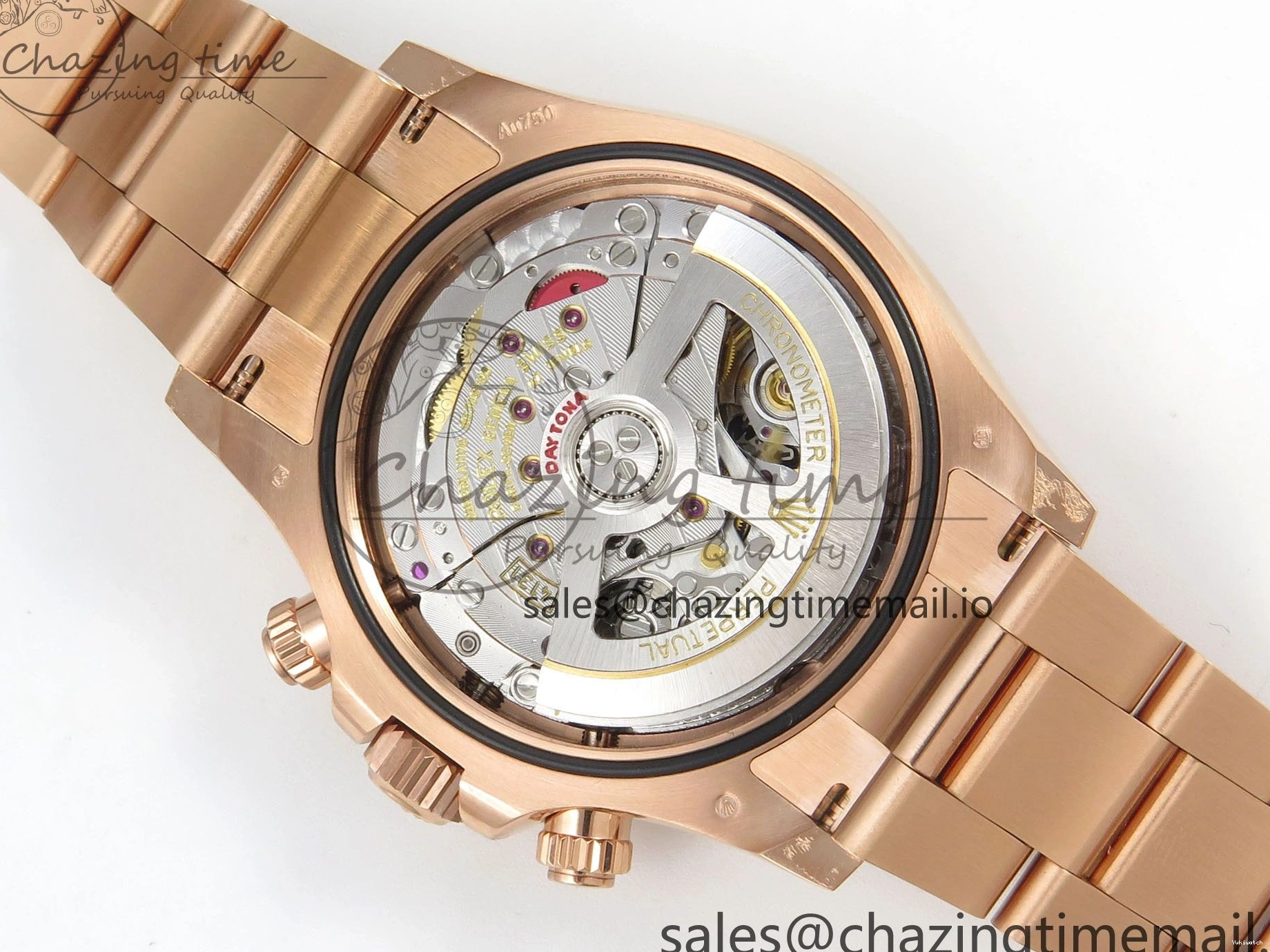 Bracelet Stick Dial 1:1 Black RG APSF Markers RG Best Daytona Edition 904L 126505 RG On SH4131 1229